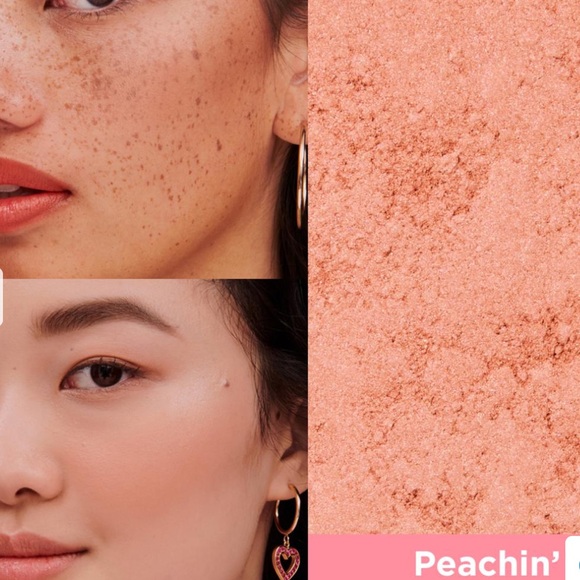 Benefit Cosmetics Peachin’ Golden Nectar Blush golden peach soft-shimmer finish - Picture 4 of 9